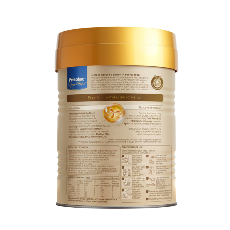 FRISOLAC® SIGNATURE™  1號 400克